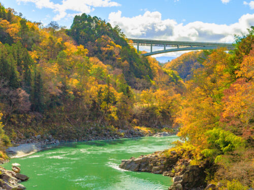 そらさんぽ「天龍峡大橋」