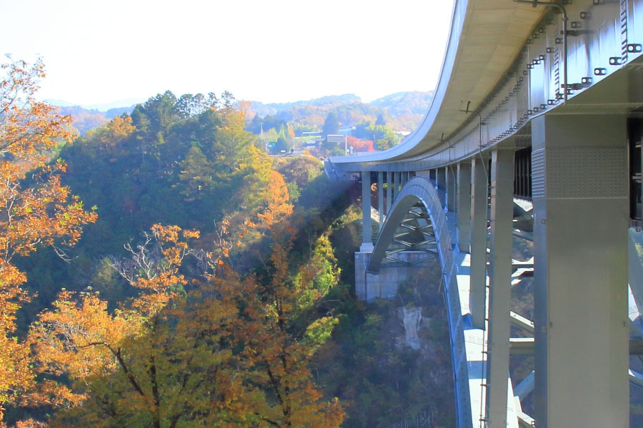 そらさんぽ天竜峡　天龍峡大橋