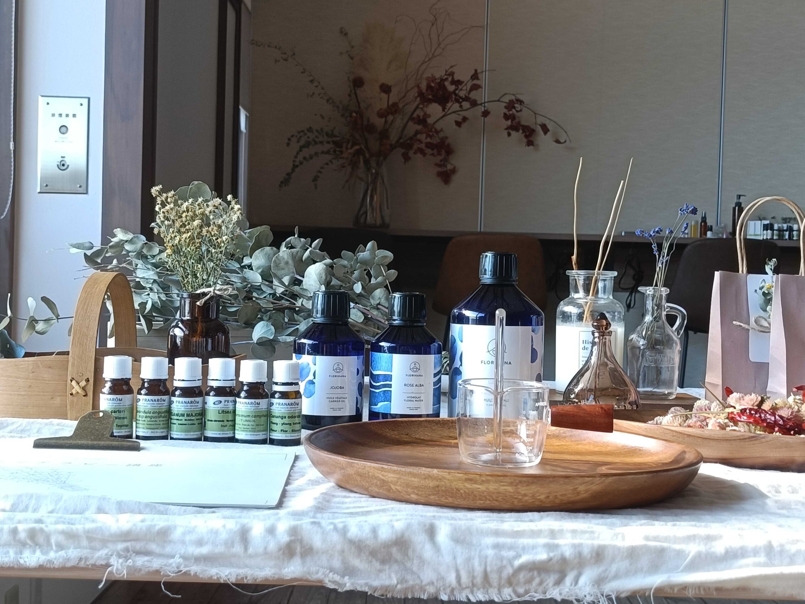 【アルプスBASE女子旅プラン限定】専門家監修アロマ体質診断＆ワークショップ開催！