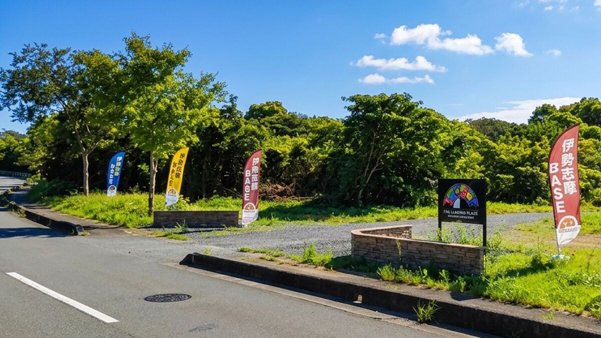 伊勢志摩BASEの施設入口