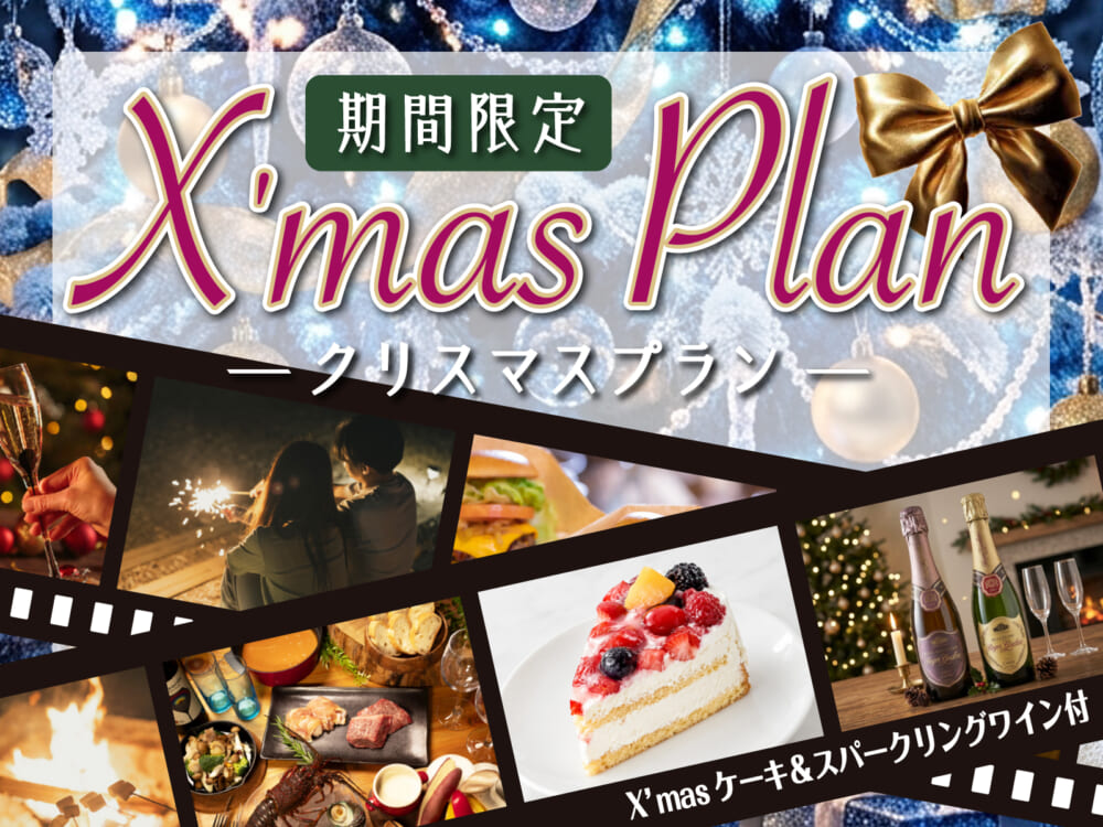 【クリスマス限定プラン／1泊2食】12月22日まで／特製ケーキ＆X’masプレゼント付！ ドームテントで最上級の冬籠もり　39,800円〜